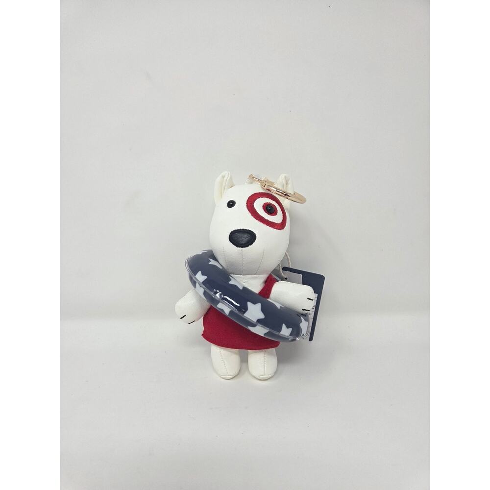 Beach Bullseye Dog Bag Charm